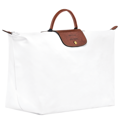 Longchamp X D'heygere Reisetasche/Rucksack S, Weiss