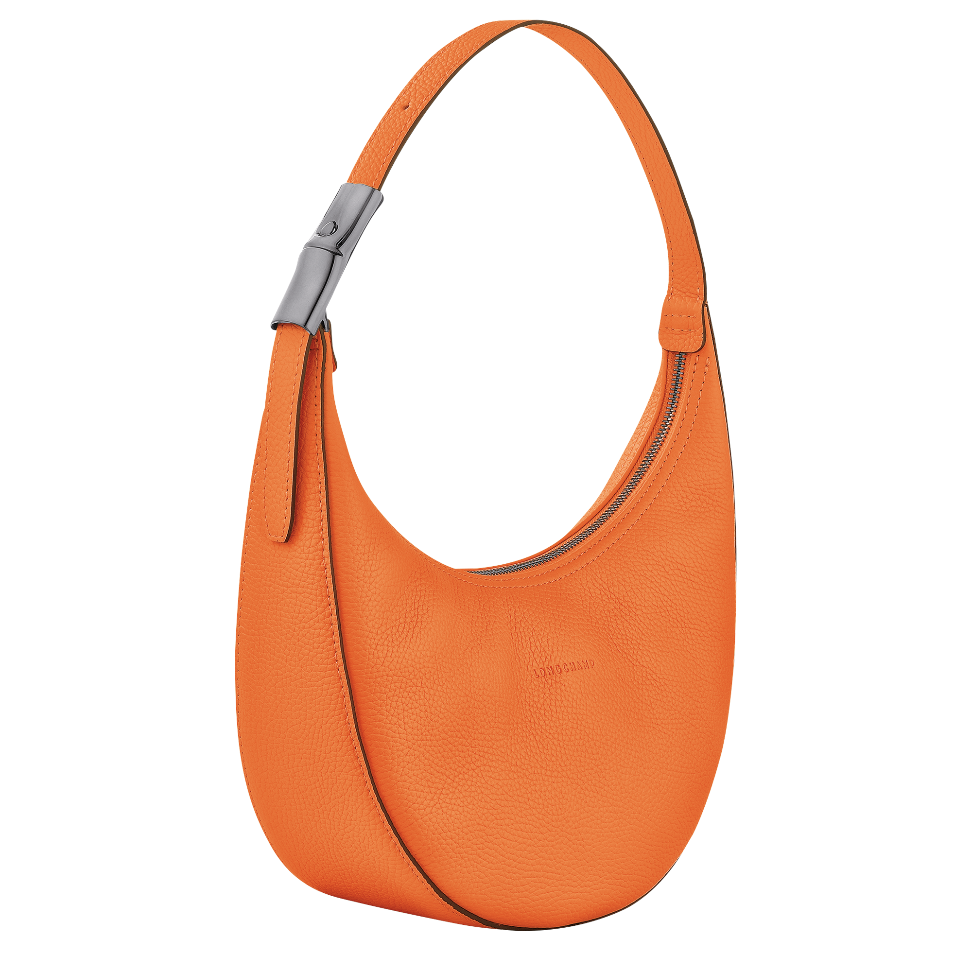 Orange leather hobo bag Clearance