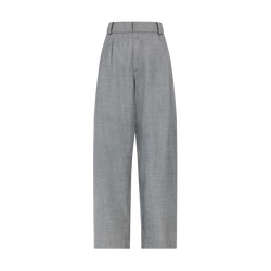 Trousers , Grey - Flannel