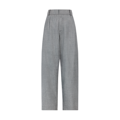 Pantalon , Flanelle - Gris
