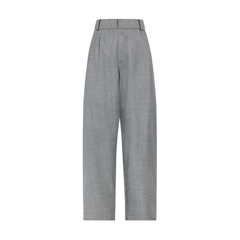 Pantalon , Flanelle - Gris  - Vue 1 de 1