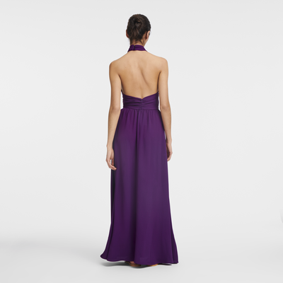 null Robe longue, Violette