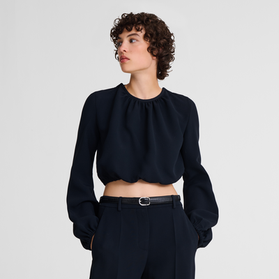 Cintur&oacute;n de mujer , Cuero - Negro