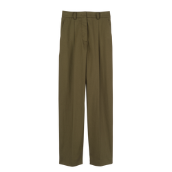 Trousers , Khaki - Gabardine