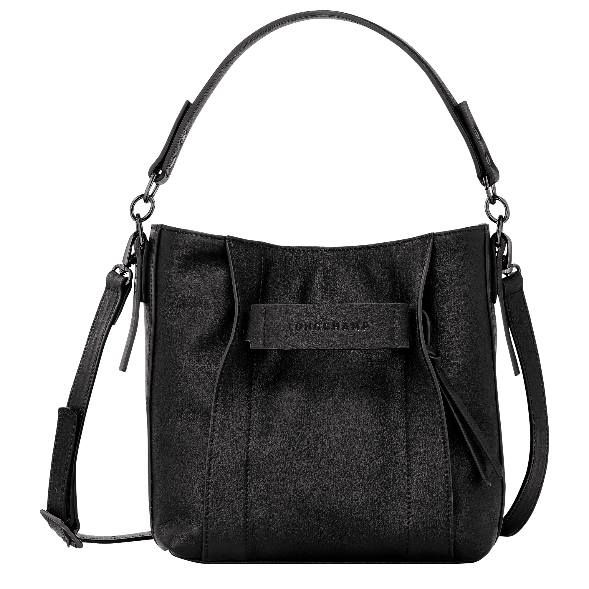 Longchamp 3D Sac bandouli&egrave;re S, Noir