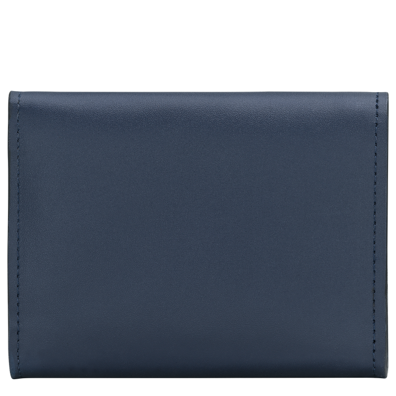 &Eacute;pure Compact wallet , Navy - Leather  - View 2 of 3
