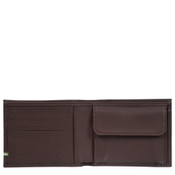 Longchamp sur Seine Wallet , Mocha - Leather