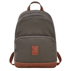 Boxford Backpack , Brown - Recycled canvas