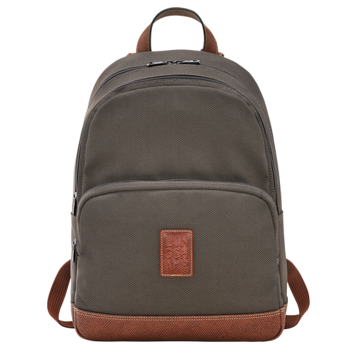 Boxford Backpack , Brown - Recycled canvas - View 1 of  5