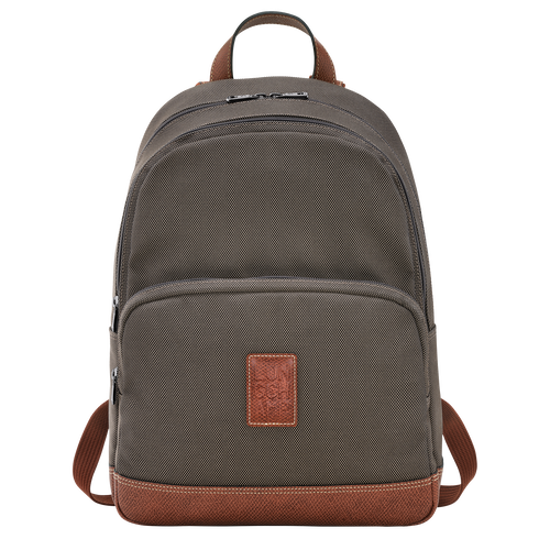 Boxford Backpack , Brown - Recycled canvas - View 1 of 5