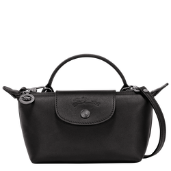 Le Pliage Xtra XS Pouch , Black - Leather