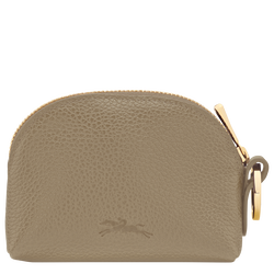 Le Foulonn&eacute; Coin purse , Lichen - Leather