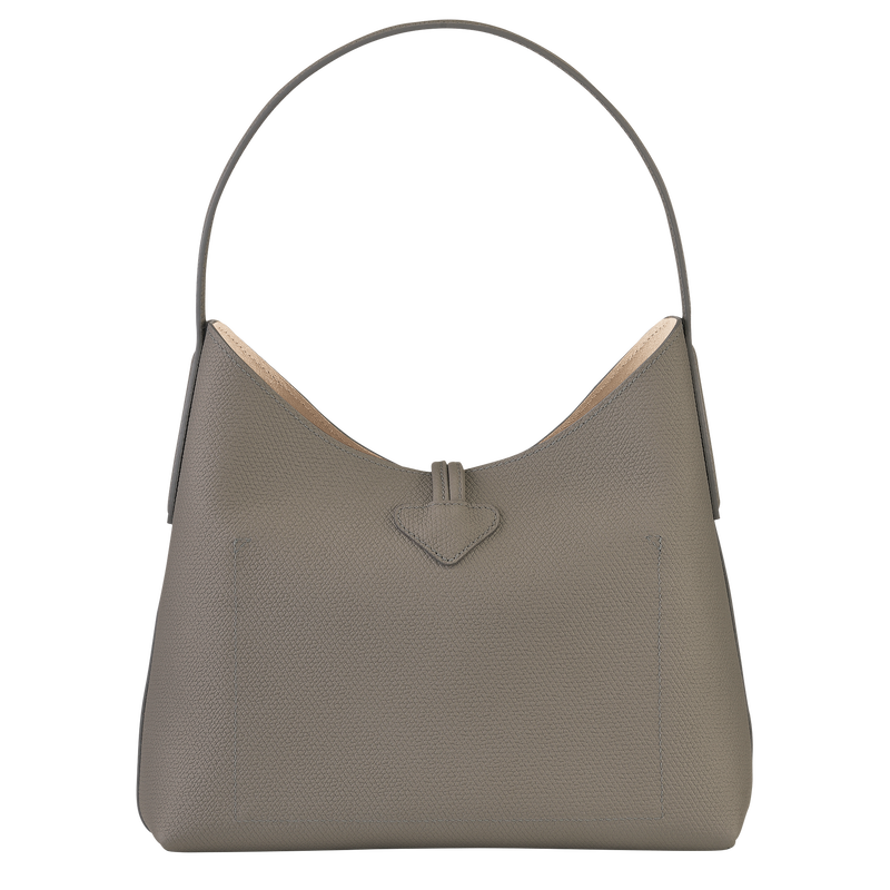 Roseau M Hobo bag Turtledove - Leather (10153HPNP55)