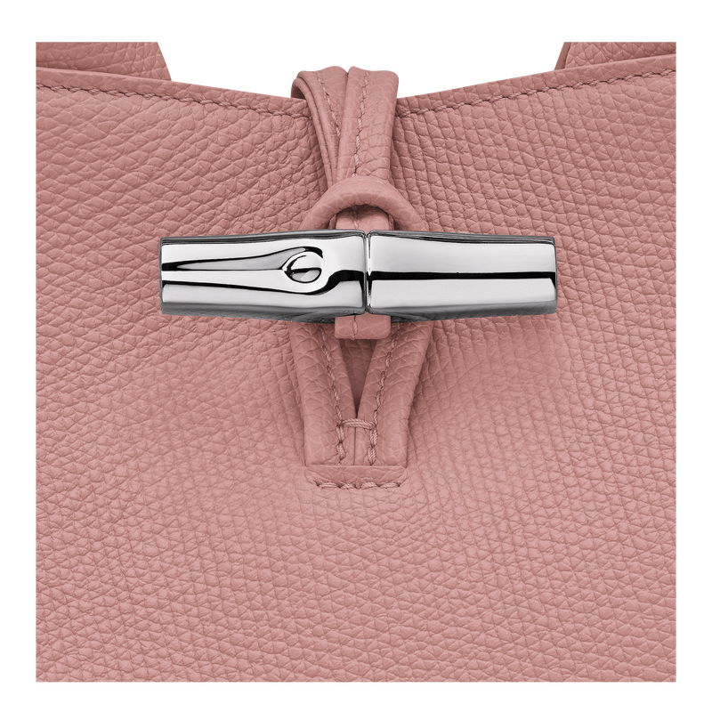 Le Roseau S Handbag , Pink Tea - Leather  - View 4 of  4