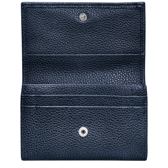 Porte-monnaie Le Foulonné Navy (L3654021556) | Longchamp CH Porte-monnaie Le Foulonné Navy (L3654021556) | Longchamp CH