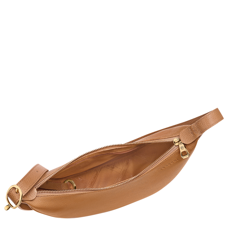Le Foulonn&eacute; S Crossbody bag , Pecan - Leather  - View 5 of  7