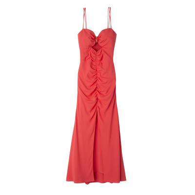 null Midi dress, Strawberry