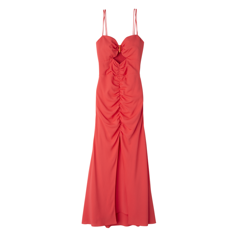 Midi dress , Strawberry - Crepe  - View 1 of  3