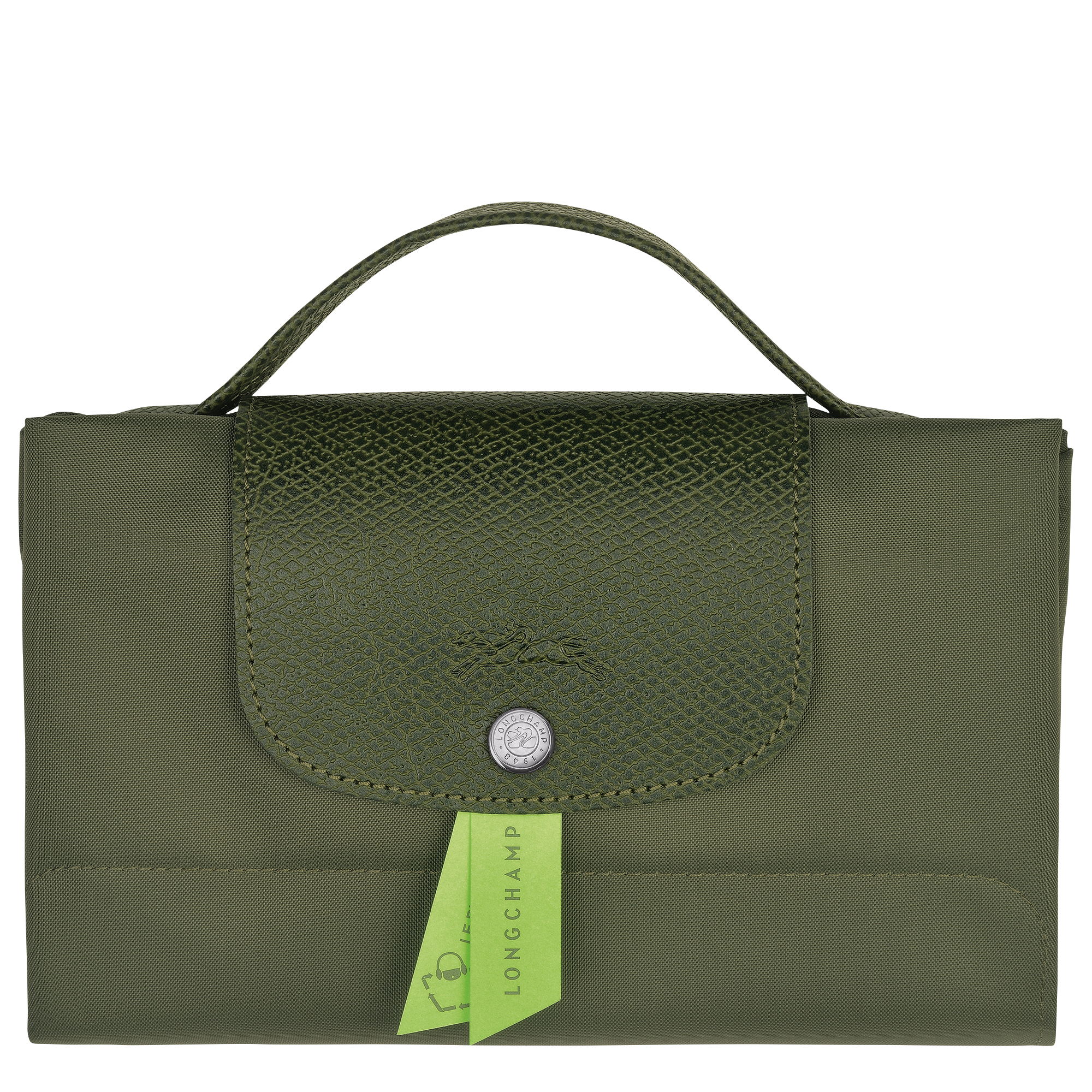 Le Pliage Green S Briefcase Black - Recycled canvas (L2182919001