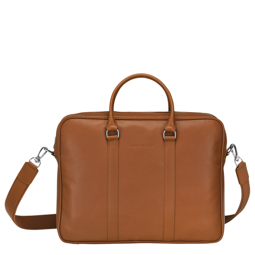 Le Foulonné M Briefcase , Caramel - Leather - View 1 of 5