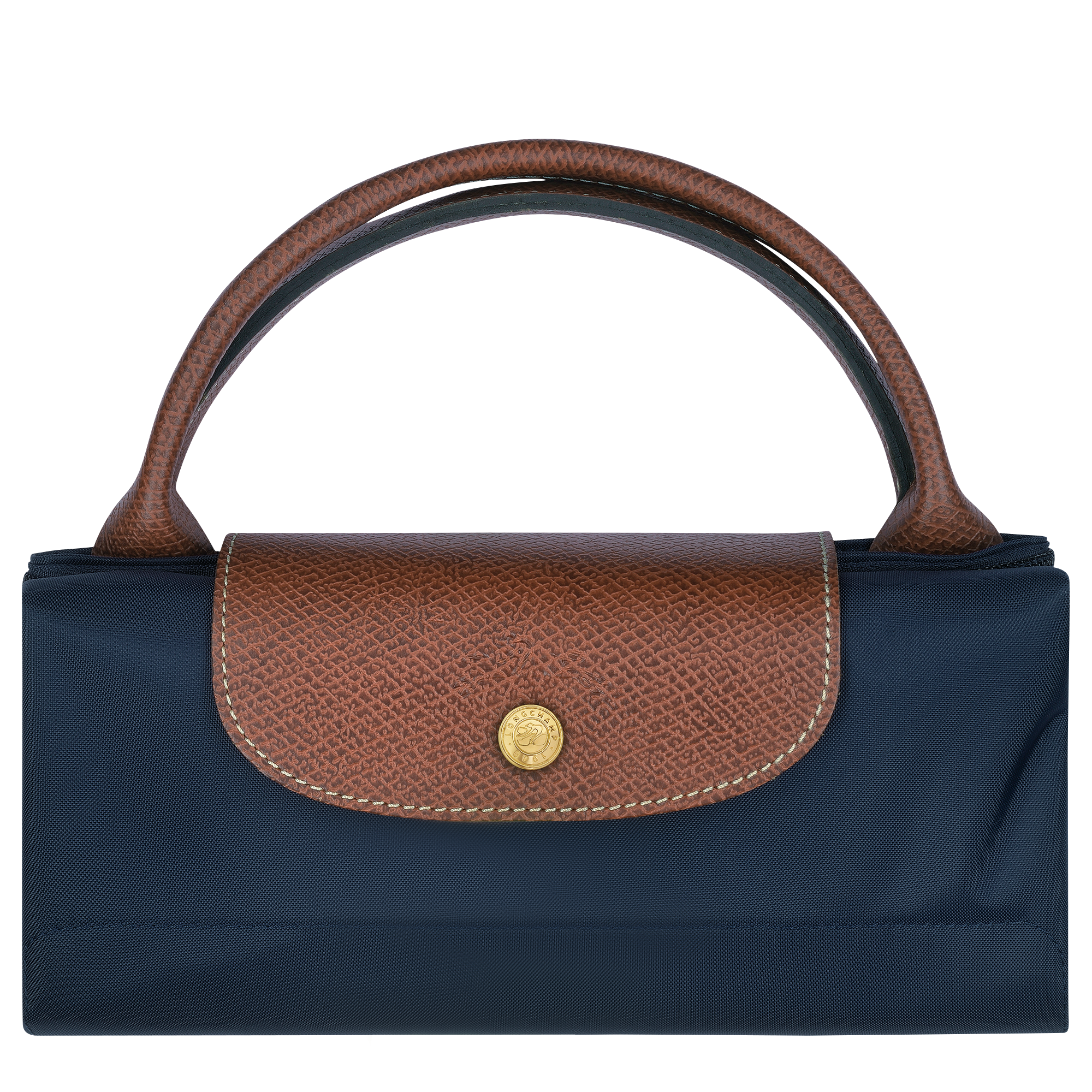 Pliage travel bag Longchamp Blue in Synthetic - 20243791
