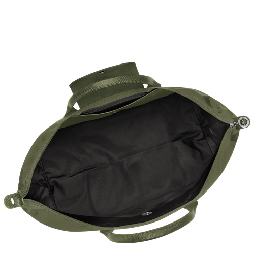 Reisetasche S Le Pliage Green , Recyceltes Canvas - Fichte - Ansicht 5 von 6