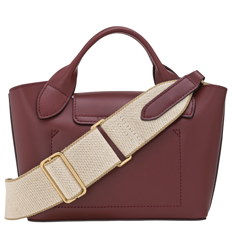 &Eacute;pure XS Tote bag , Burgundy - Leather  - View 4 of  6
