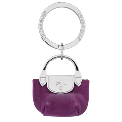 Le Pliage Xtra Sleutelhangers , Violet - Leder