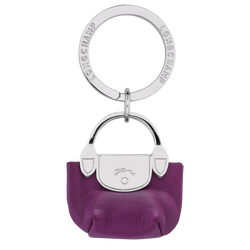 Le Pliage Xtra Key rings , Violet - Leather
