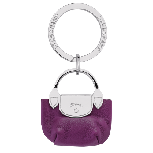 Le Pliage Xtra Key rings , Violet - Leather - View 1 of  1