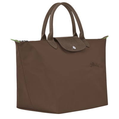 Le Pliage Green M Handbag , Terra - Recycled canvas