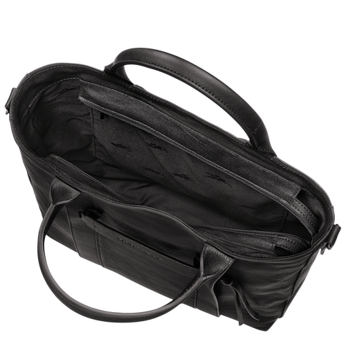 Longchamp 3D L Tote bag , Black - Leather - View 5 of  5