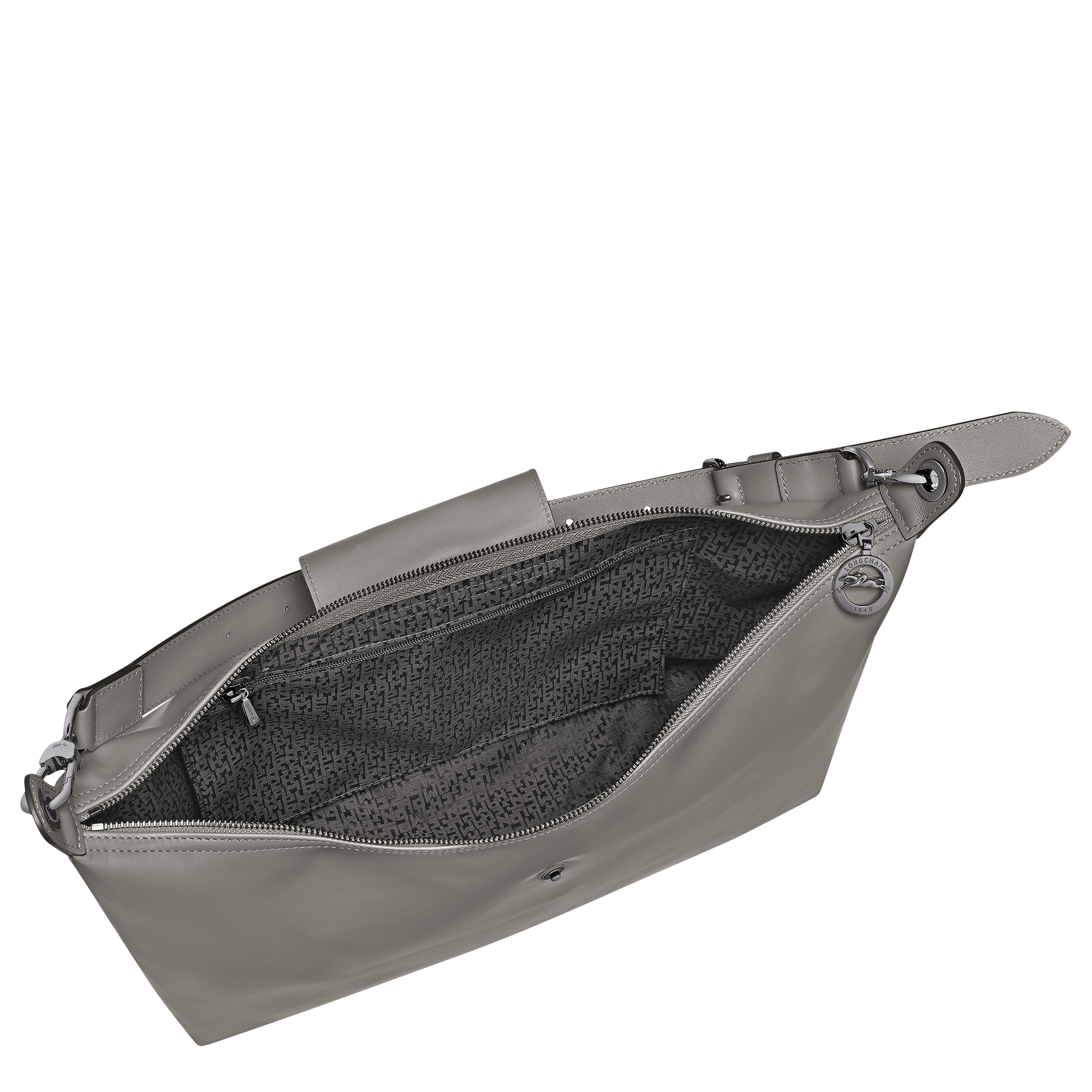 Le Pliage Xtra 半月形單肩包 XL, 斑鳩色