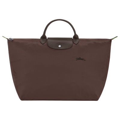 Le Pliage Green 旅行袋 L , 摩卡色 - 再生帆布