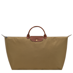 Le Pliage Original XL Travel bag , Olive - Recycled canvas