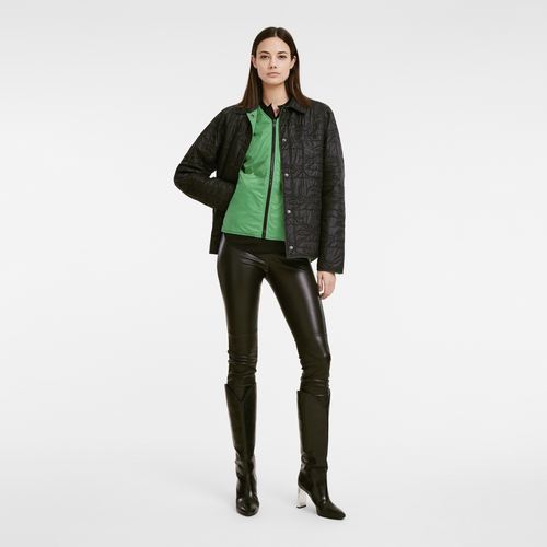 2022 가을겨울 컬렉션 리버서블 재킷, Black/Green