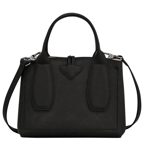 Le Roseau S Handbag , Black - Leather - View 4 of  6