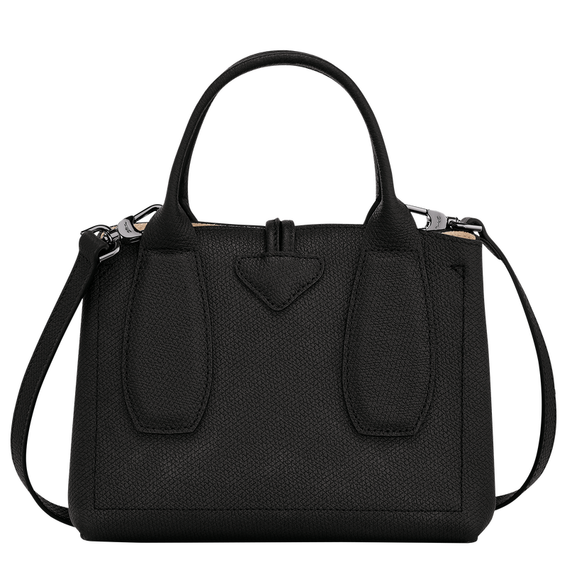 Le Roseau S Handbag , Black - Leather  - View 4 of  6