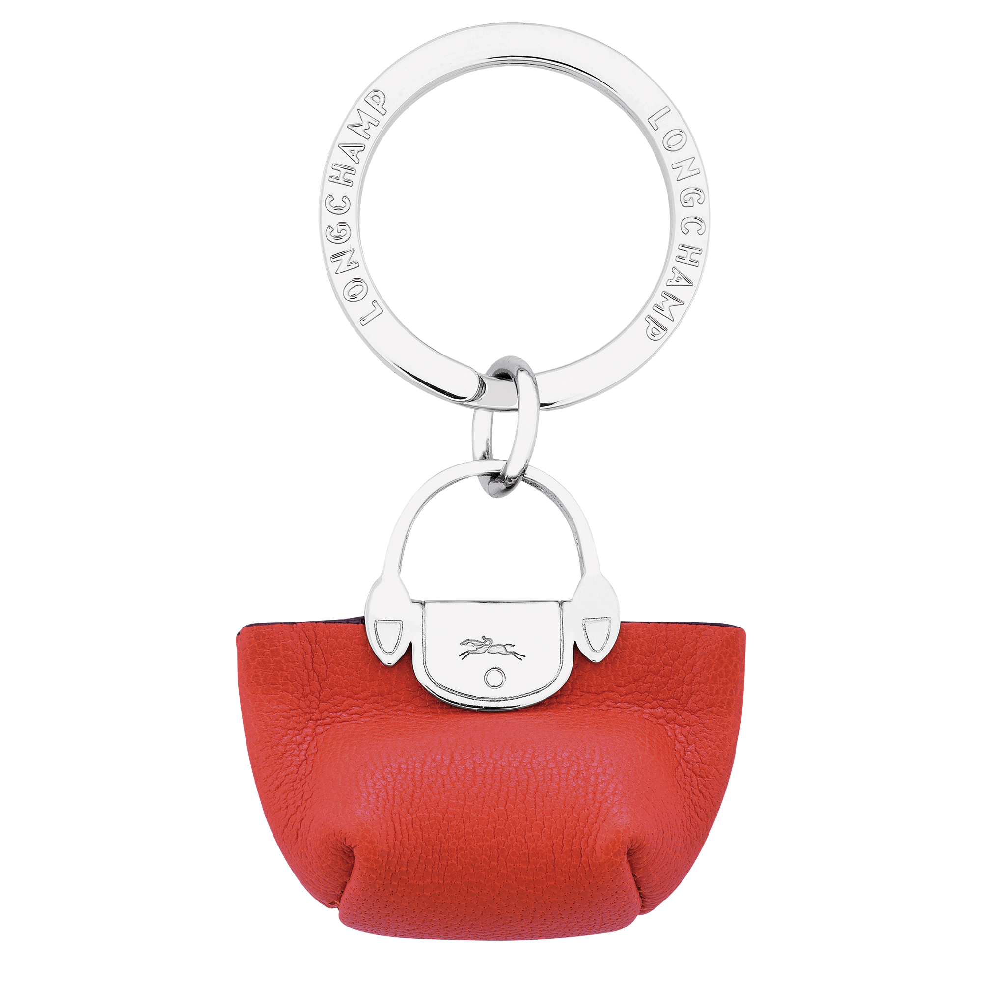Le Pliage Cuir Schlüsselanhänger Pliage, Orange