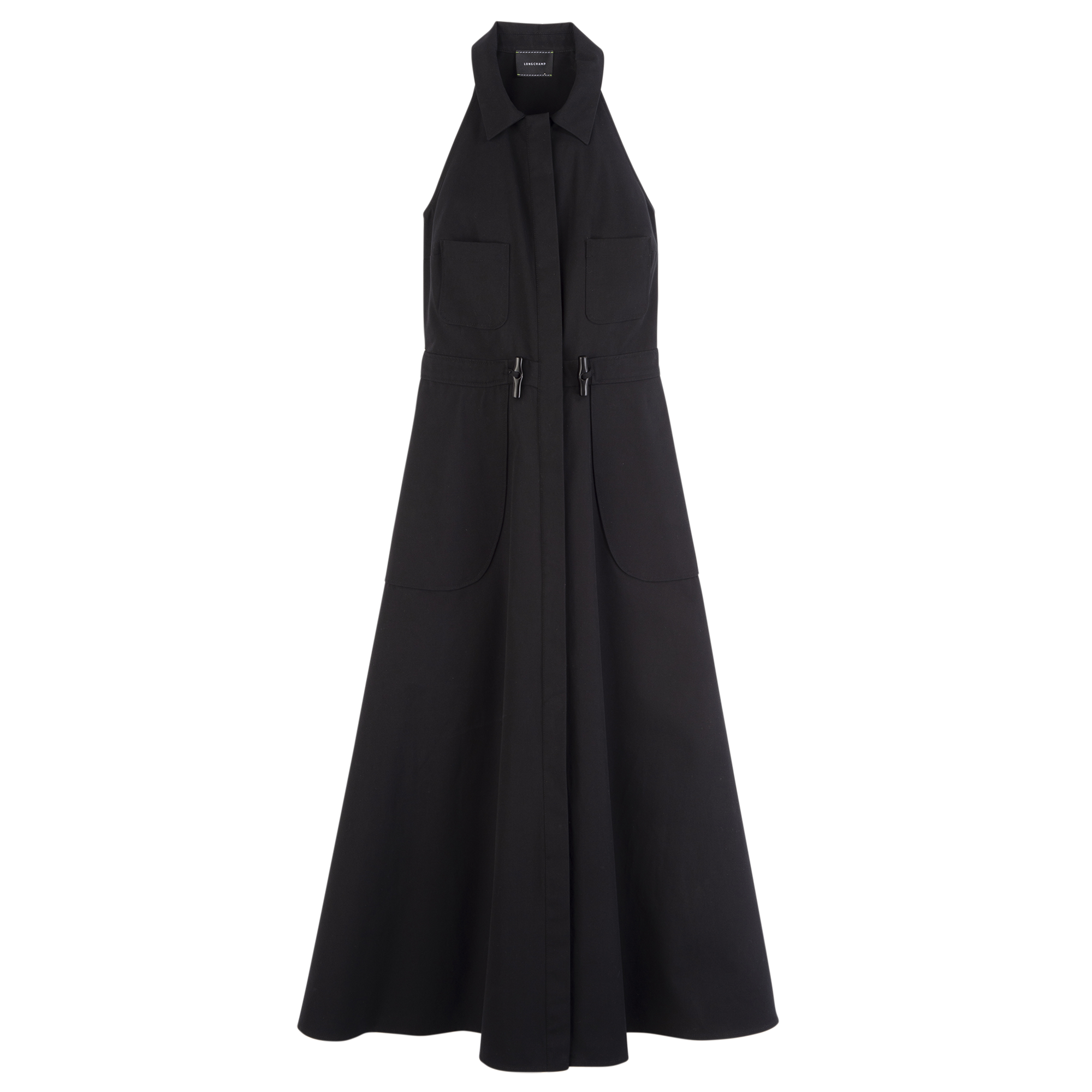 null Long dress, Black