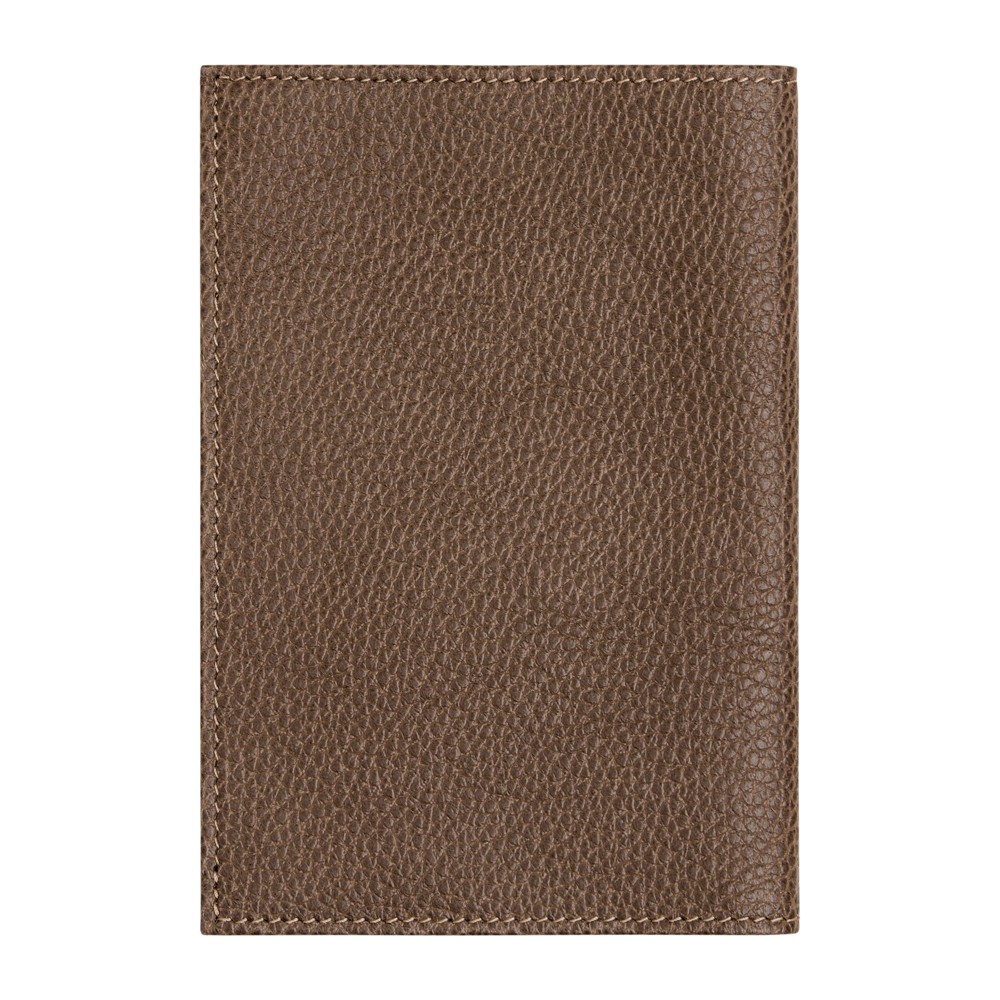 Le Foulonn&eacute; Passport cover, Taupe