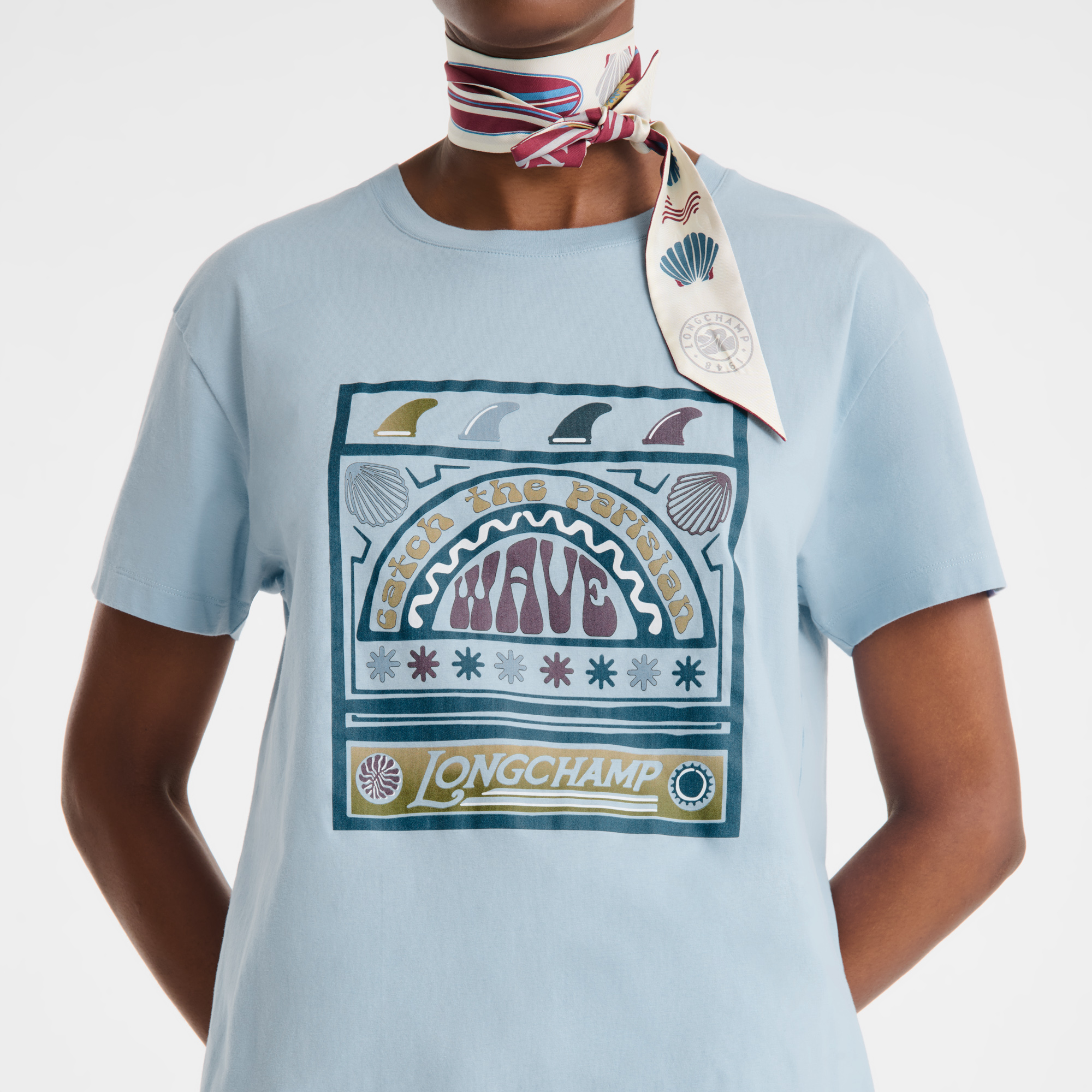 null T-shirt, Sky Blue