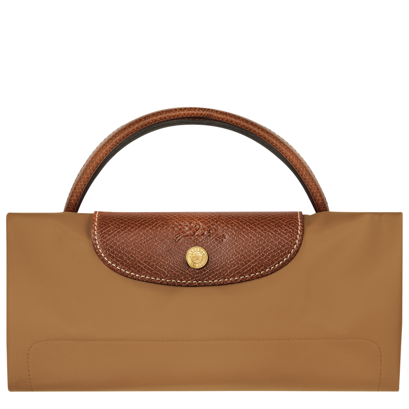 Le Pliage Original L Travel bag , Fawn - Recycled canvas  - View 7 of  7