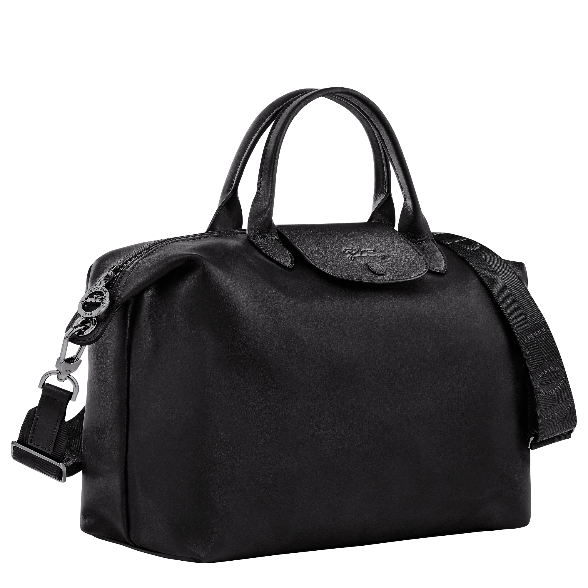 Longchamp Le Pliage Xtra hobo bag M - black. Extra large capacity