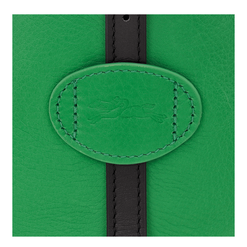Umhängetasche S Le Slouchy , Leder - Grün  - Ansicht 5 von 5