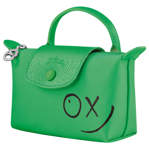 Longchamp x André 化妝包, 綠色