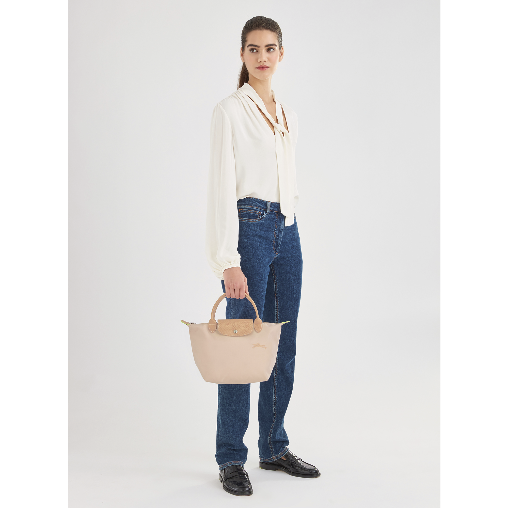 longchamp le pliage flower