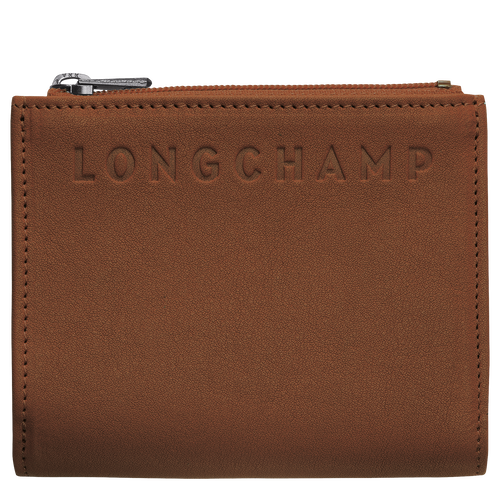 charla Subrayar plátano Cartera compacta Longchamp 3D Coñac (30009773504) | Longchamp ES