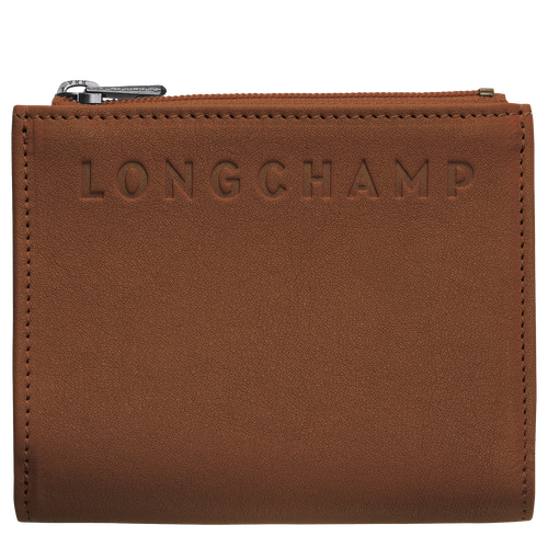 Longchamp 3D Kleine portemonnee, Cognac