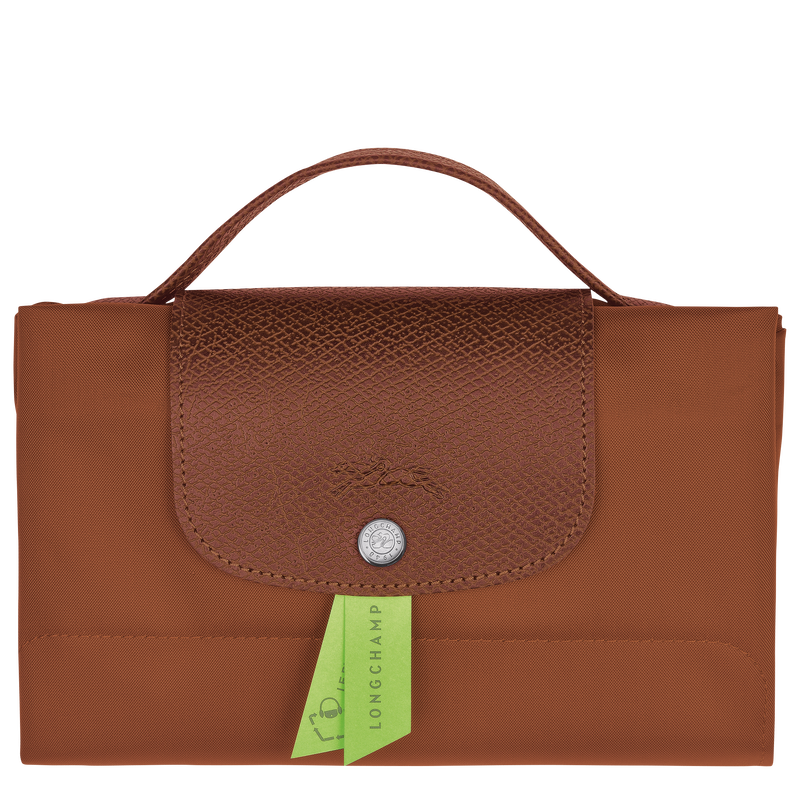 Le Pliage Green Documentmap S , Cognac - Gerecycled canvas  - Weergave 7 van  7